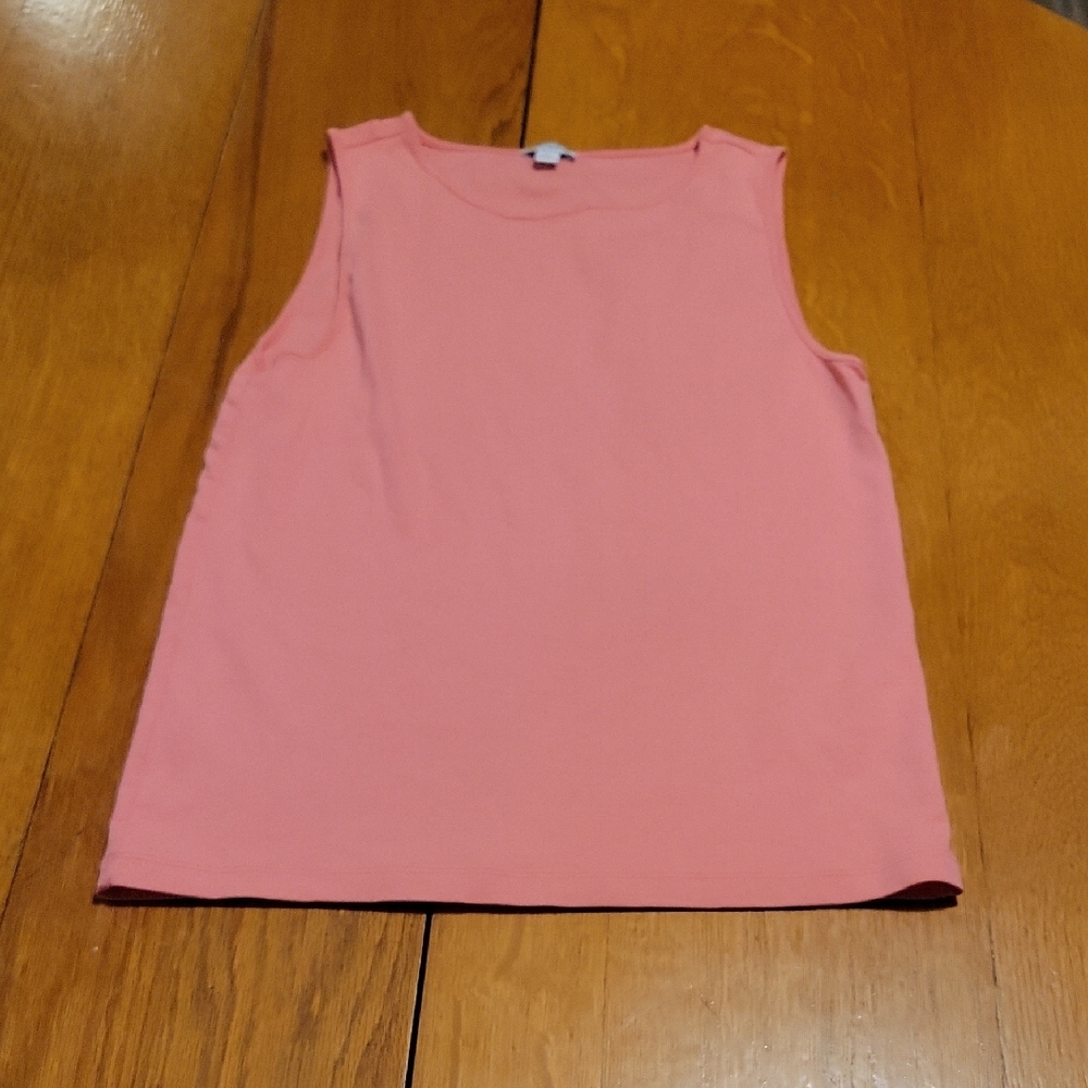 J. Crew Coral Sleeveless Tank
